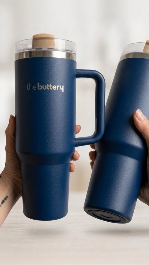 40 oz Navy Blue Tumbler