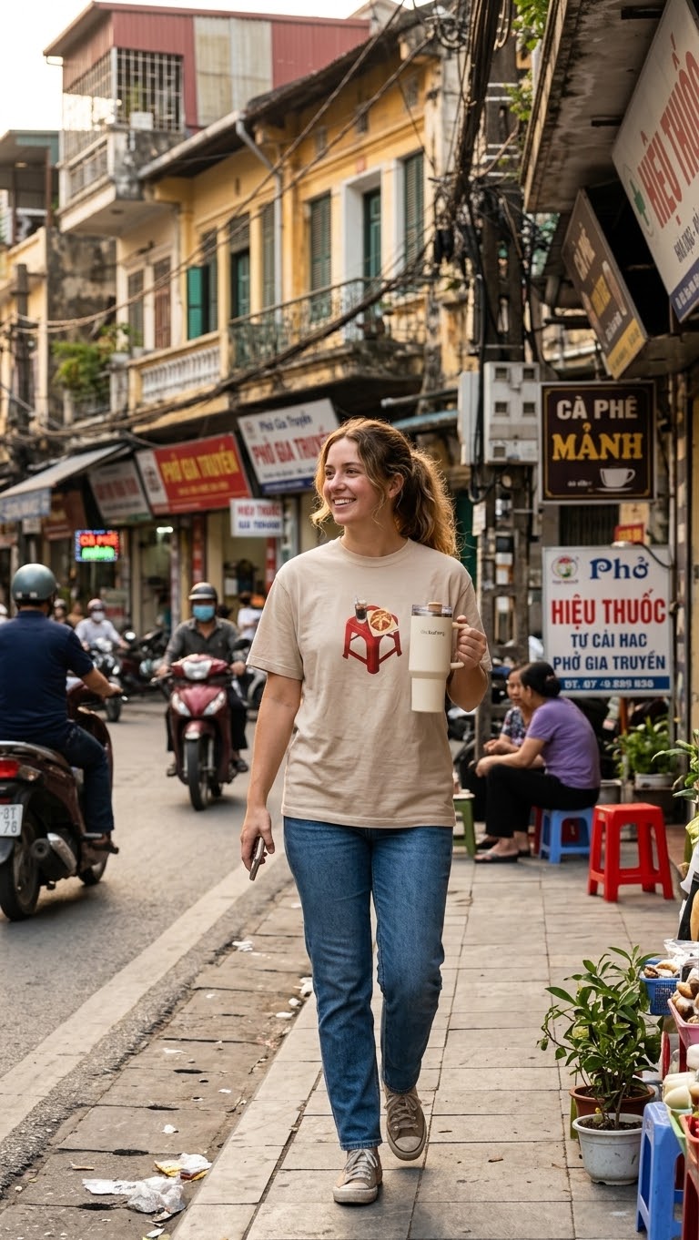Saigon Street Stool Tee